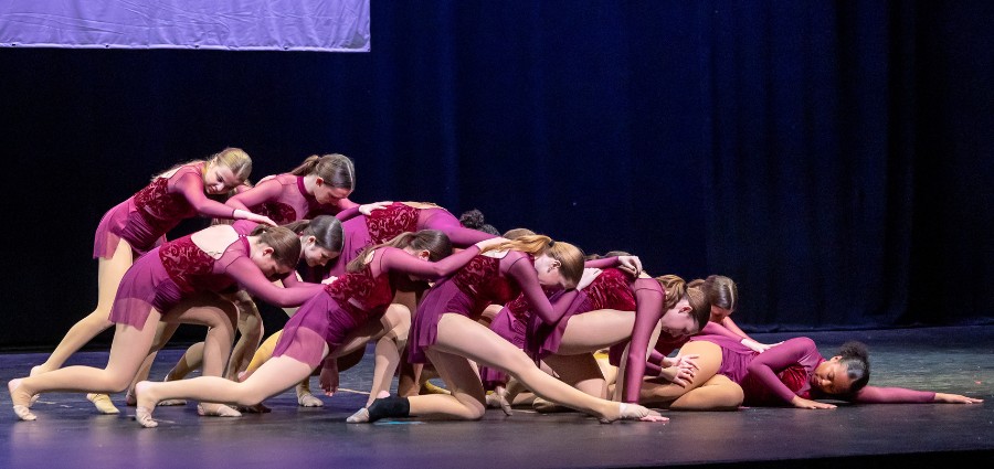Dance team performance